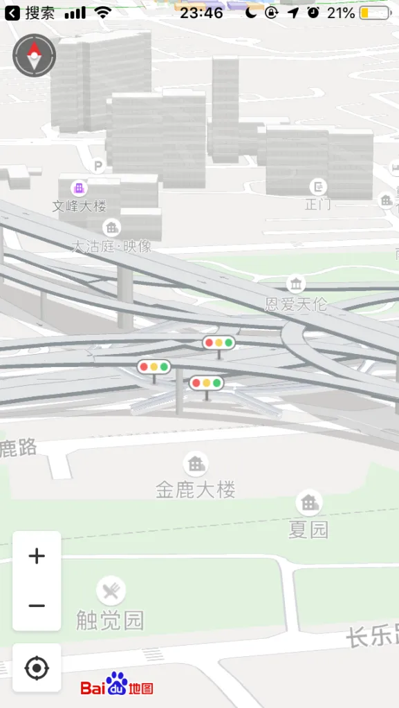 2. 3D view from Baidu Maps